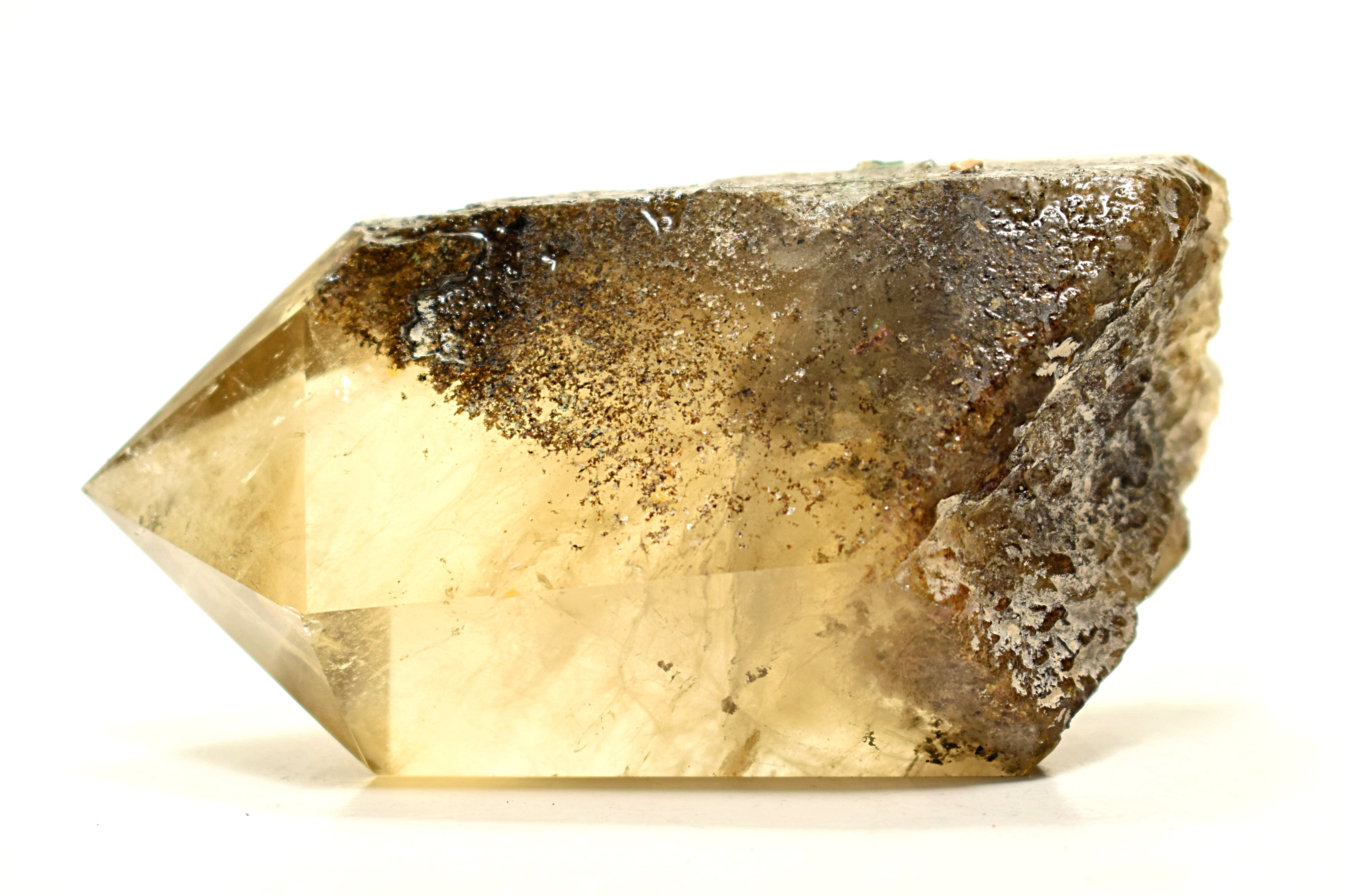 Natural Smoky Citrine 6-Sided Point