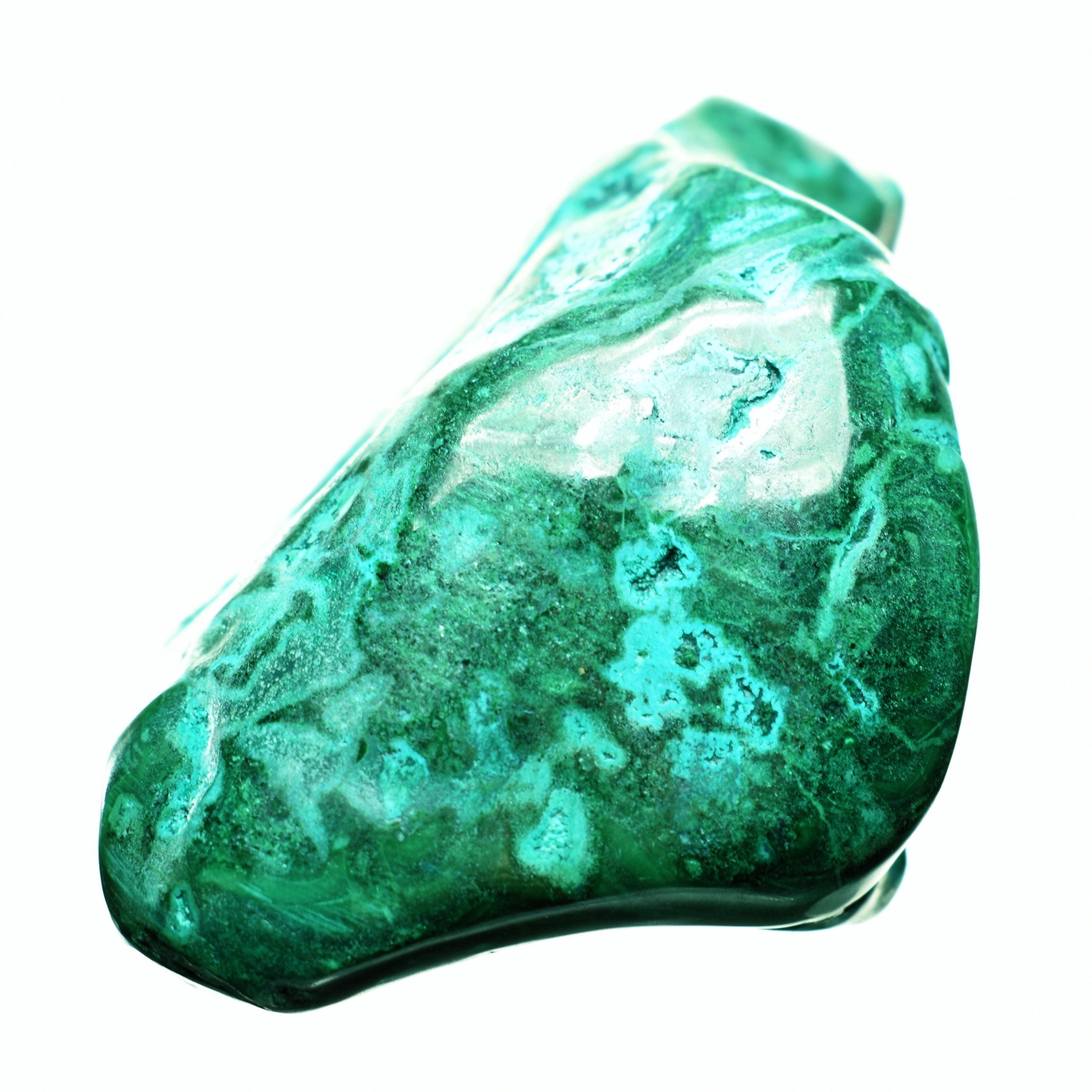 Malachite & Chrsyocolla "Malacolla" Freeform - 12.65 oz