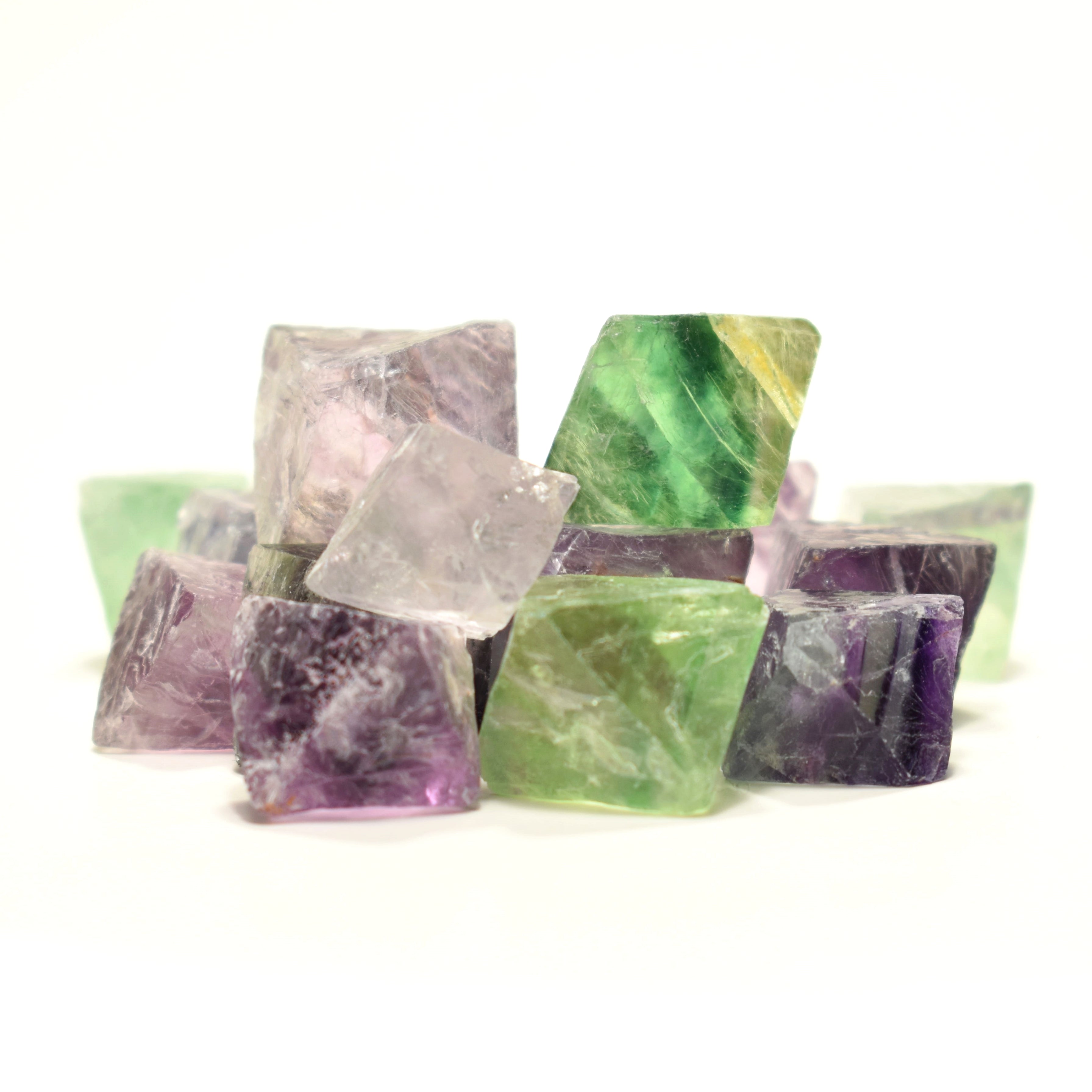 Fluorite Octahedron Shapes (Variety)