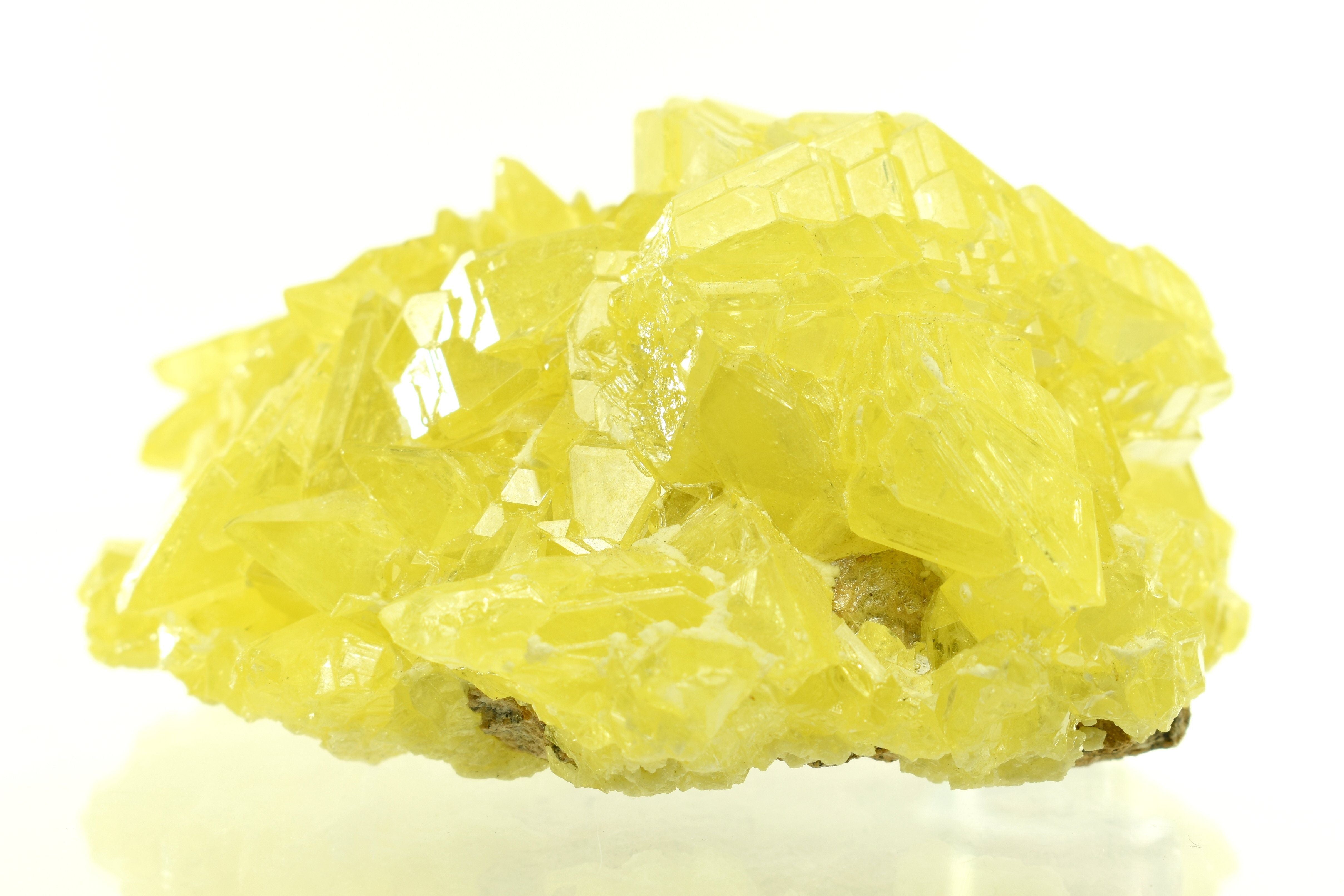 Raw Sulphur Crystal Chunk - 10.92 oz