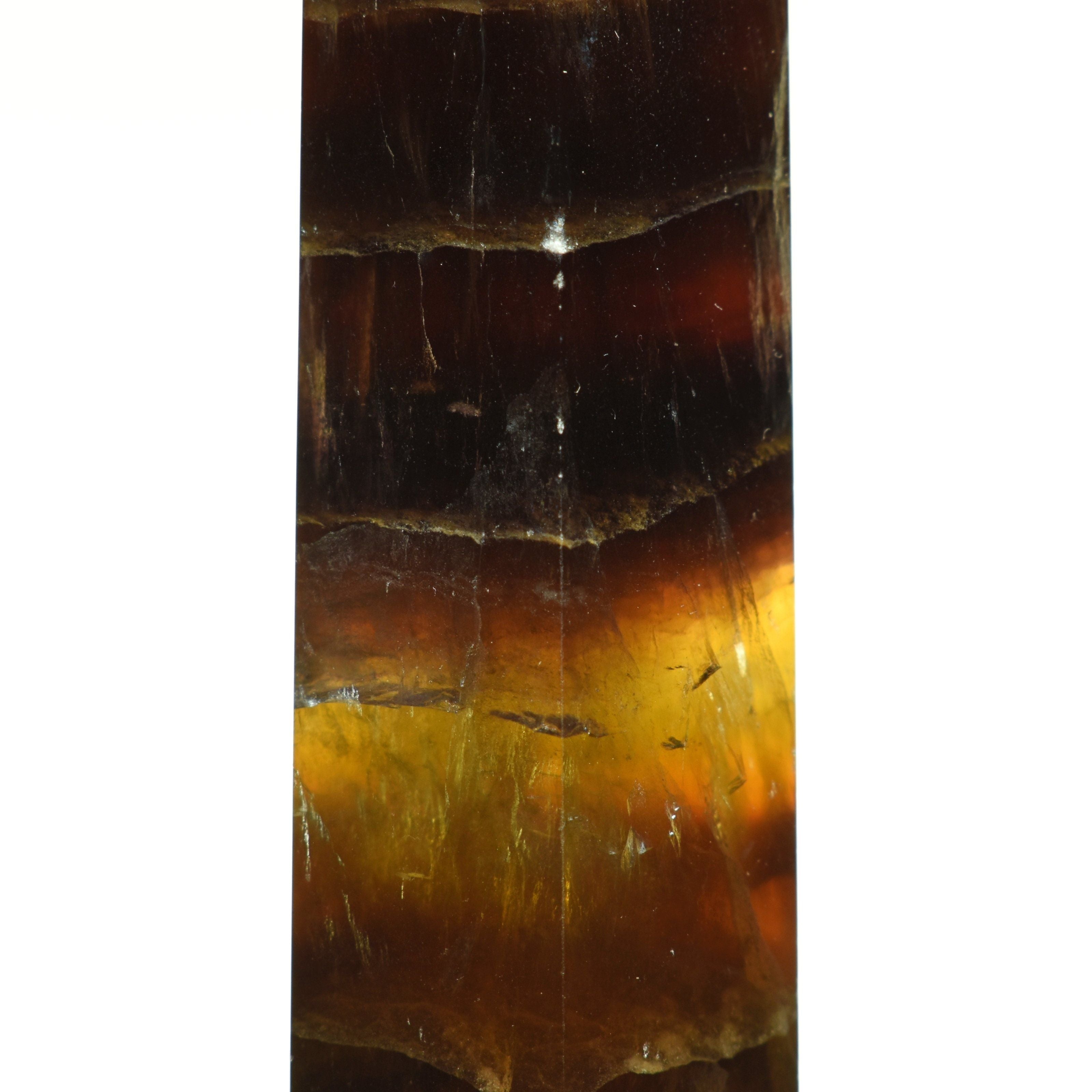 Yellow Fluorite Tower  - 6.5 in.