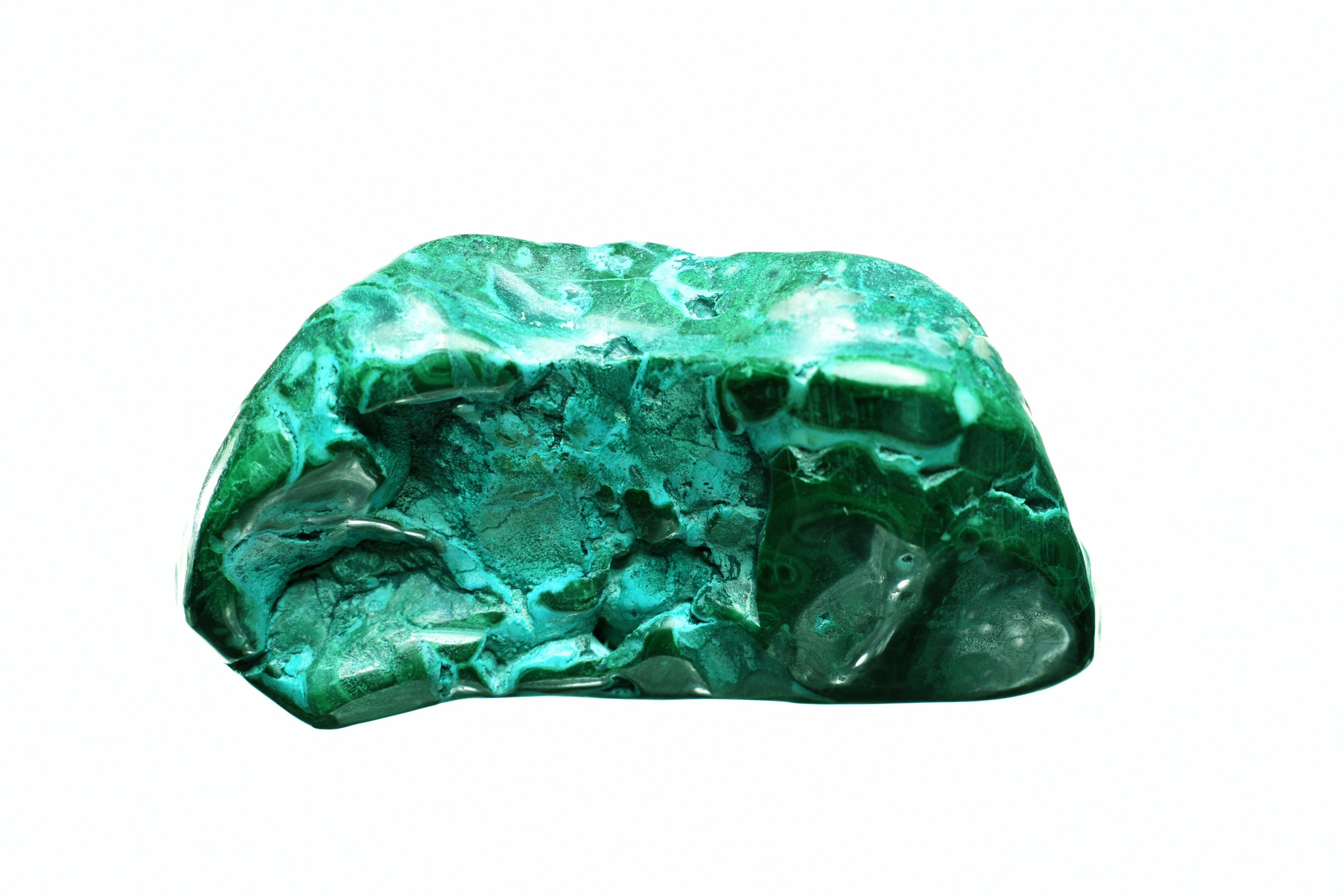 Malachite & Chrsyocolla "Malacolla" Freeform - 12.65 oz