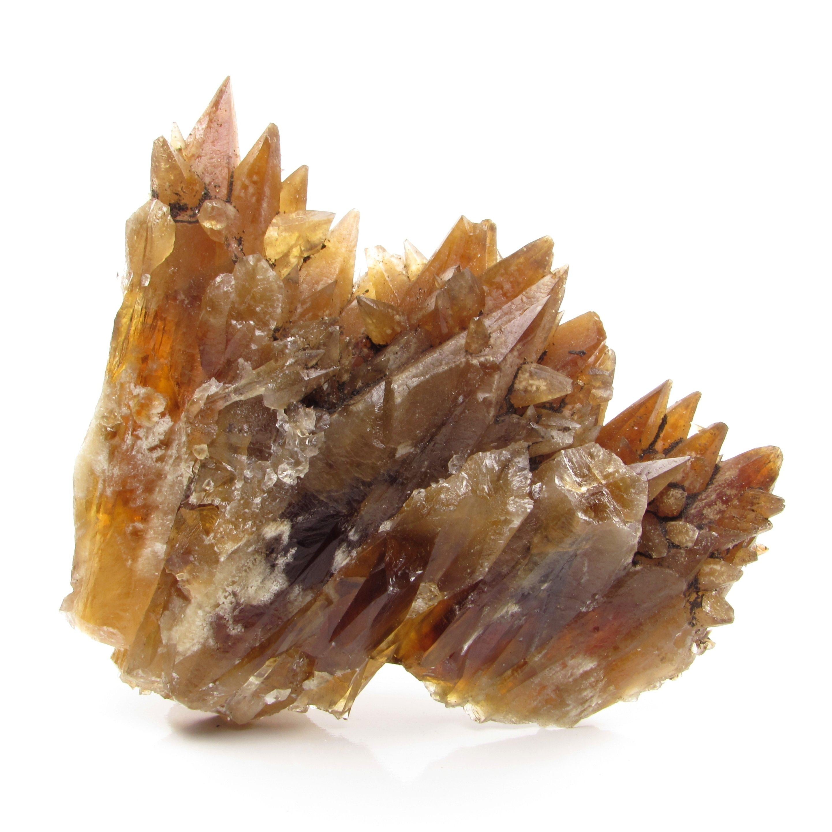 Amber Calcite