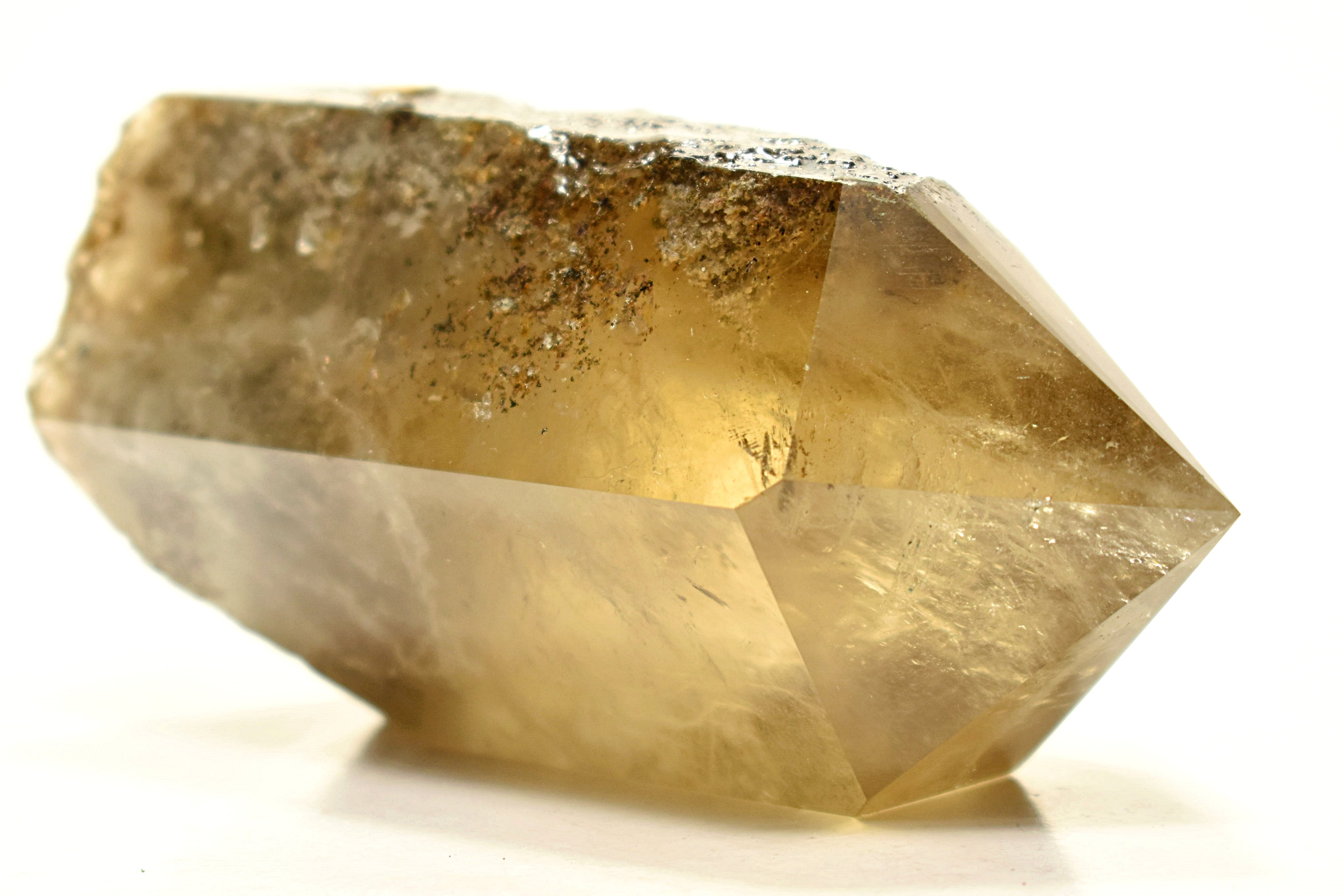 Natural Smoky Citrine 6-Sided Point