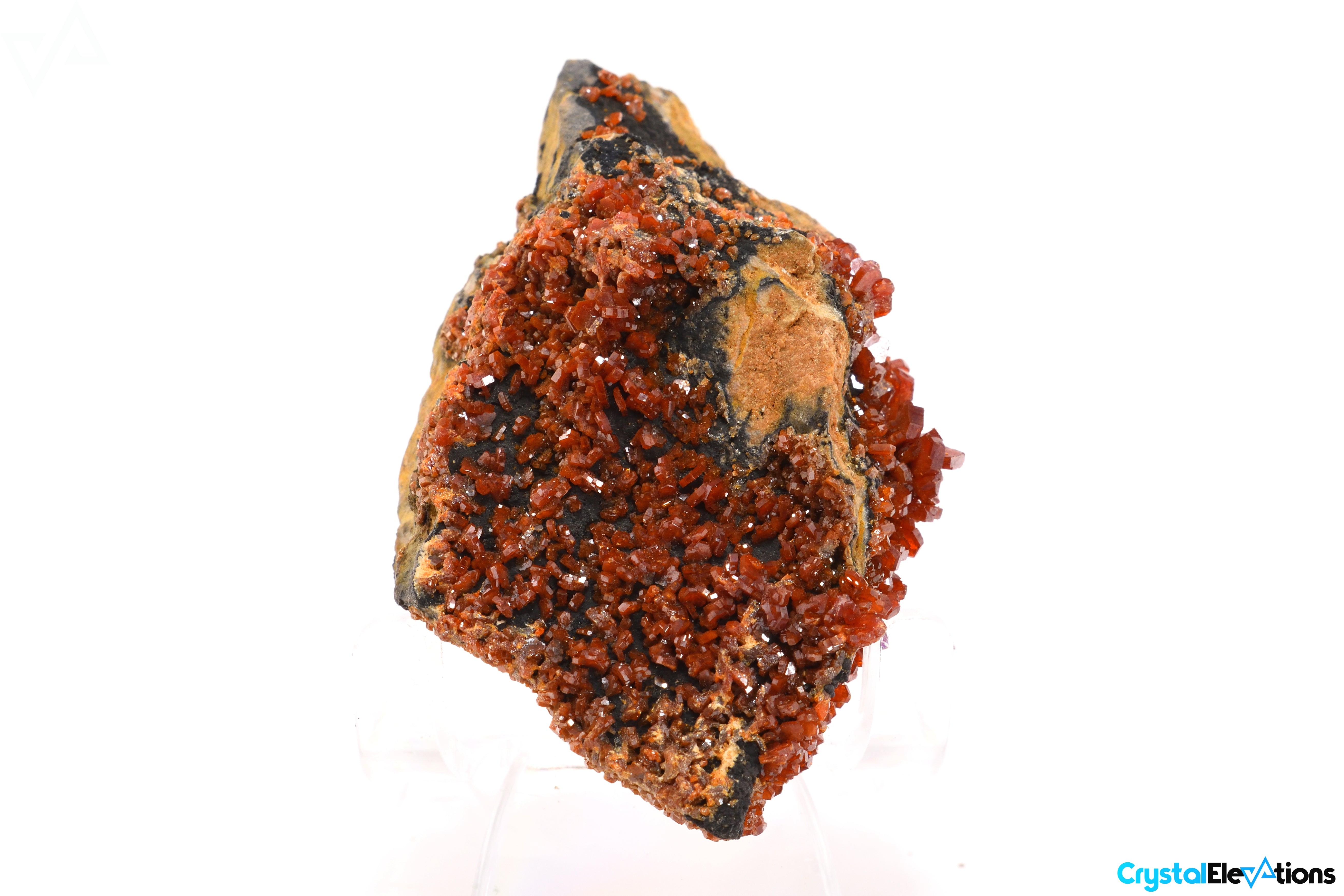 92g Vanadanite Crystal on Matrix High Quality Specimen