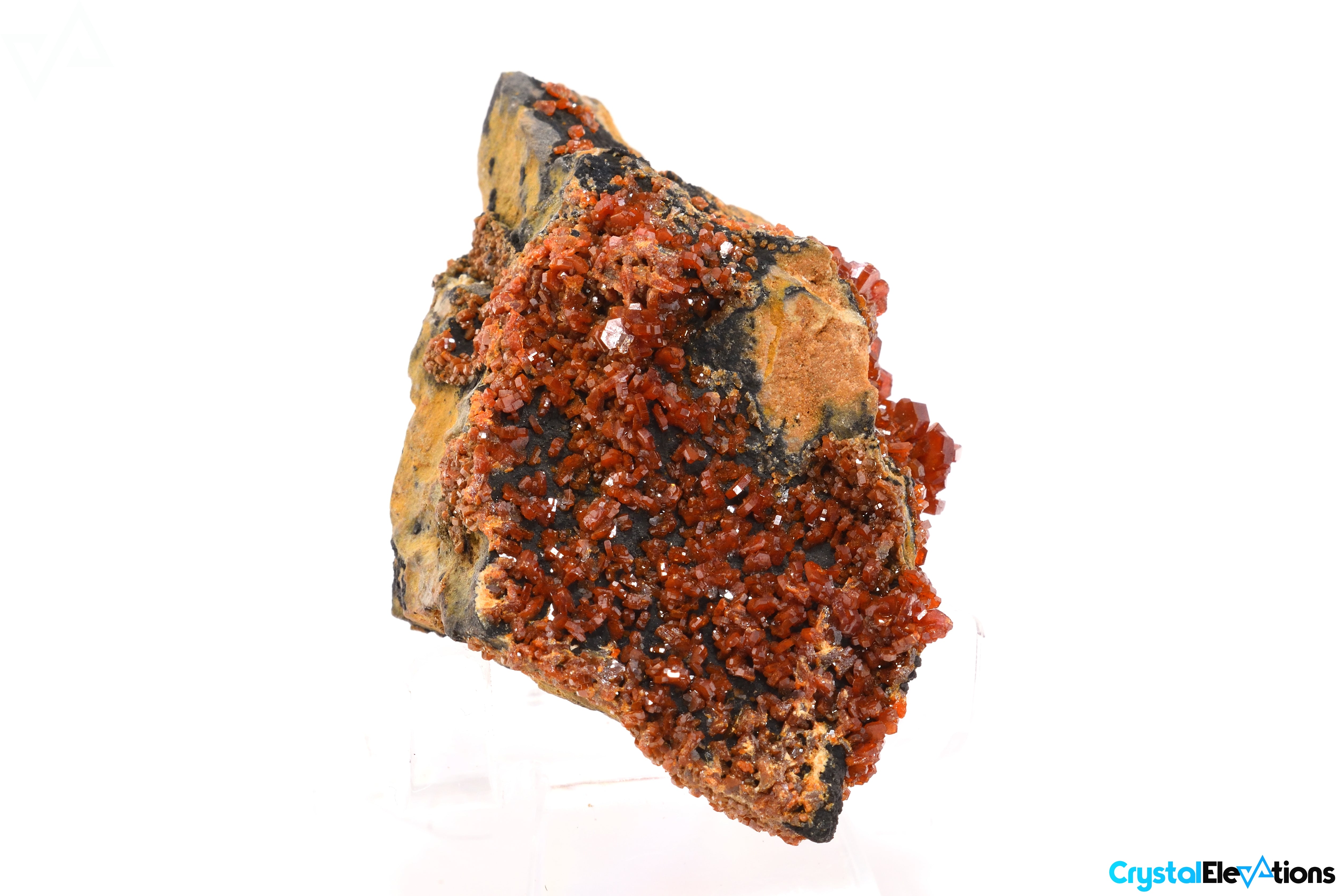 92g Vanadanite Crystal on Matrix High Quality Specimen