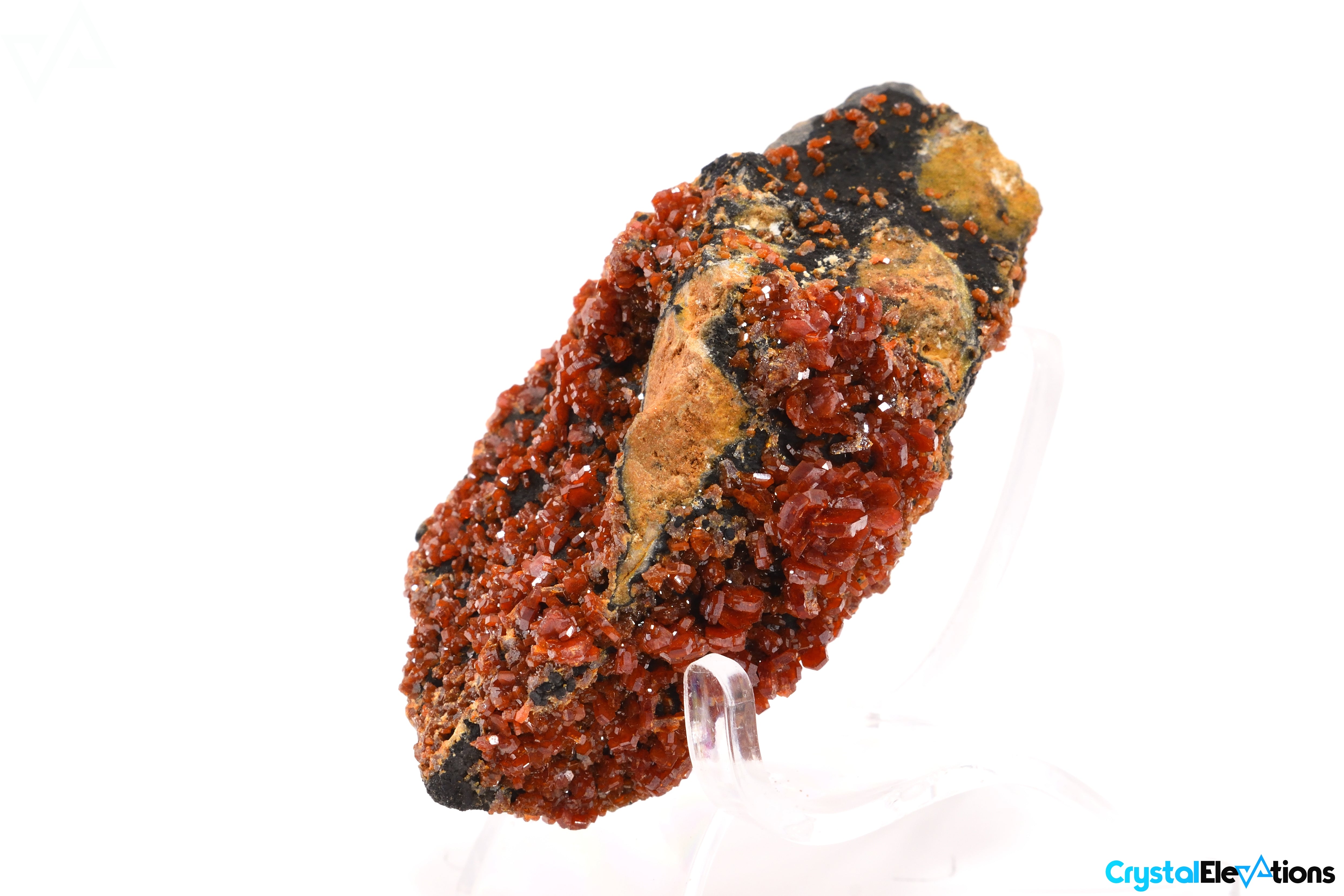 92g Vanadanite Crystal on Matrix High Quality Specimen