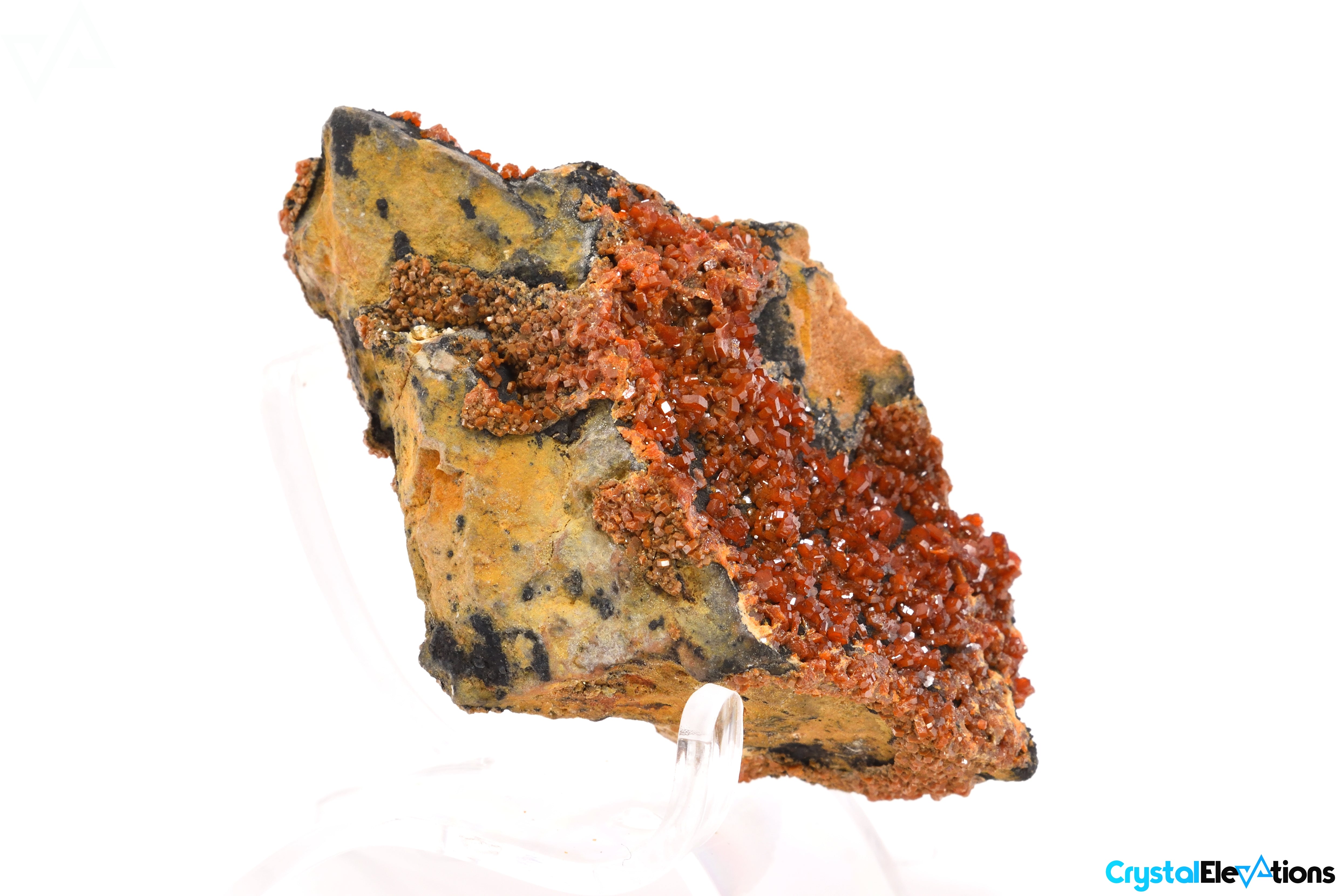 92g Vanadanite Crystal on Matrix High Quality Specimen