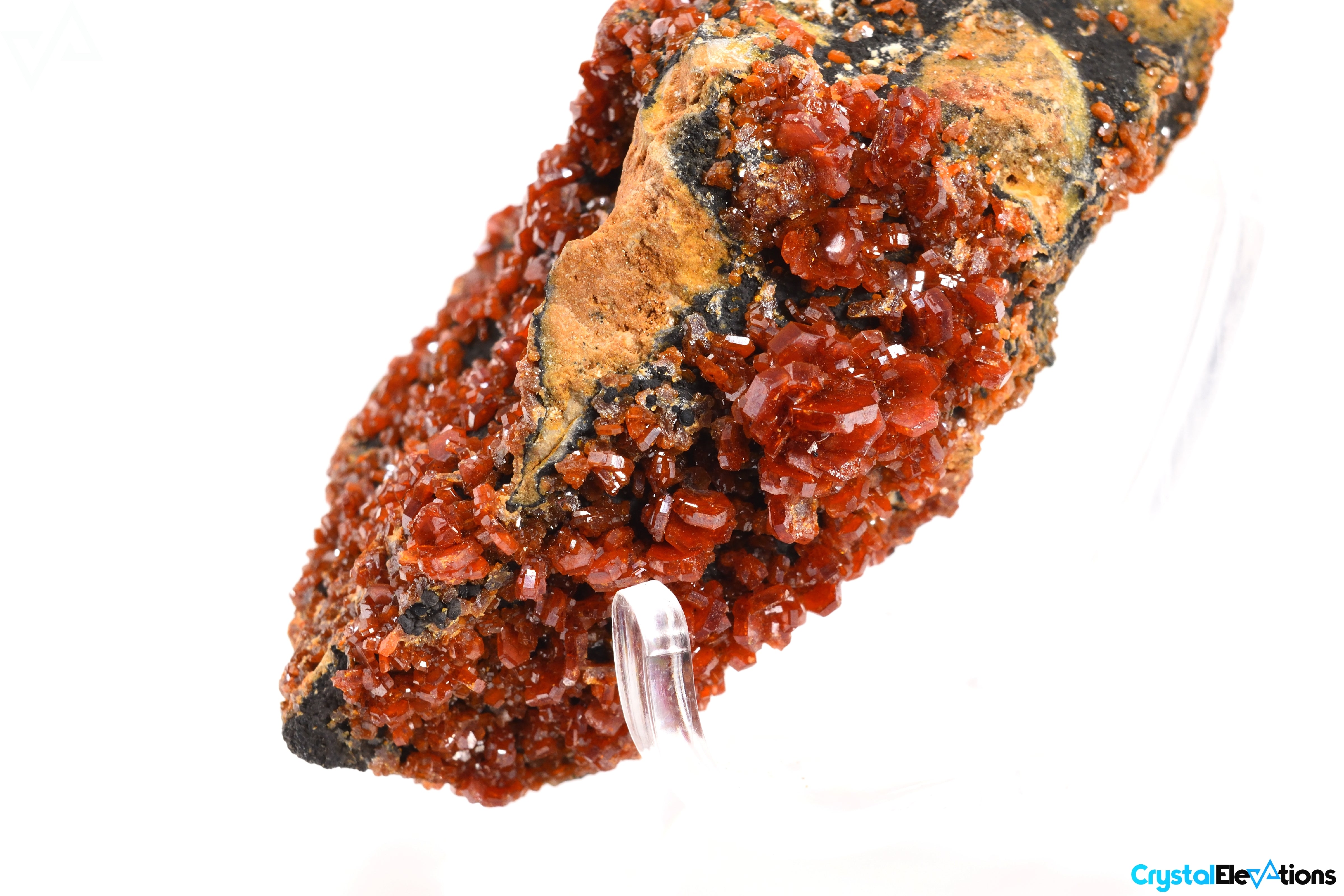 92g Vanadanite Crystal on Matrix High Quality Specimen