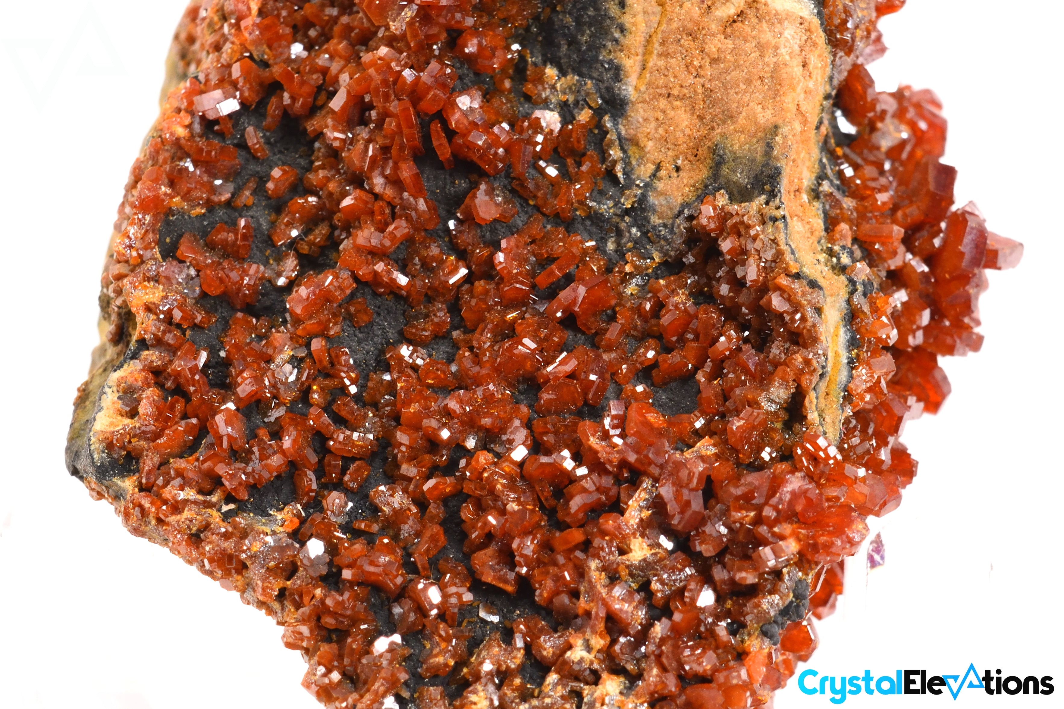 92g Vanadanite Crystal on Matrix High Quality Specimen