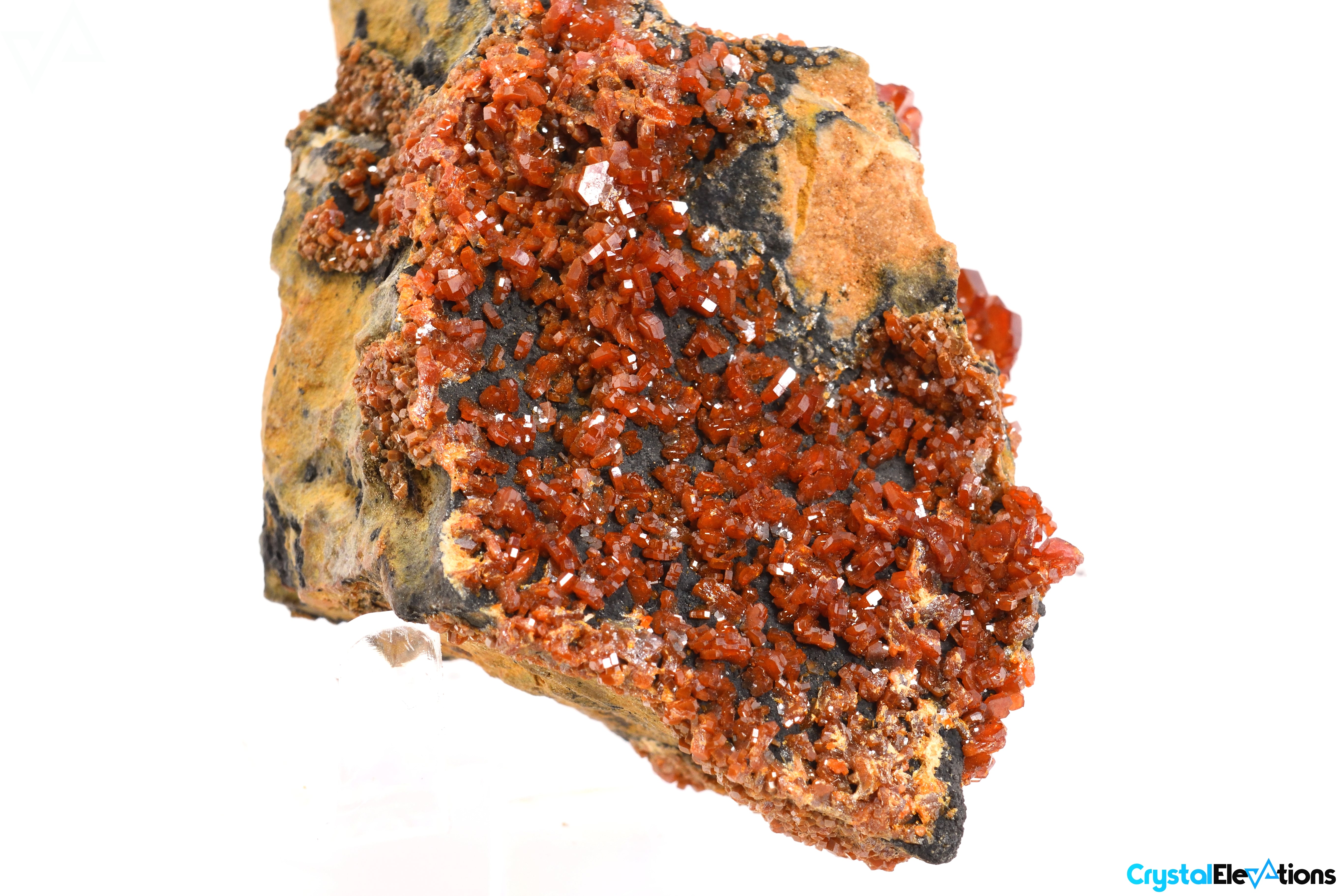 92g Vanadanite Crystal on Matrix High Quality Specimen