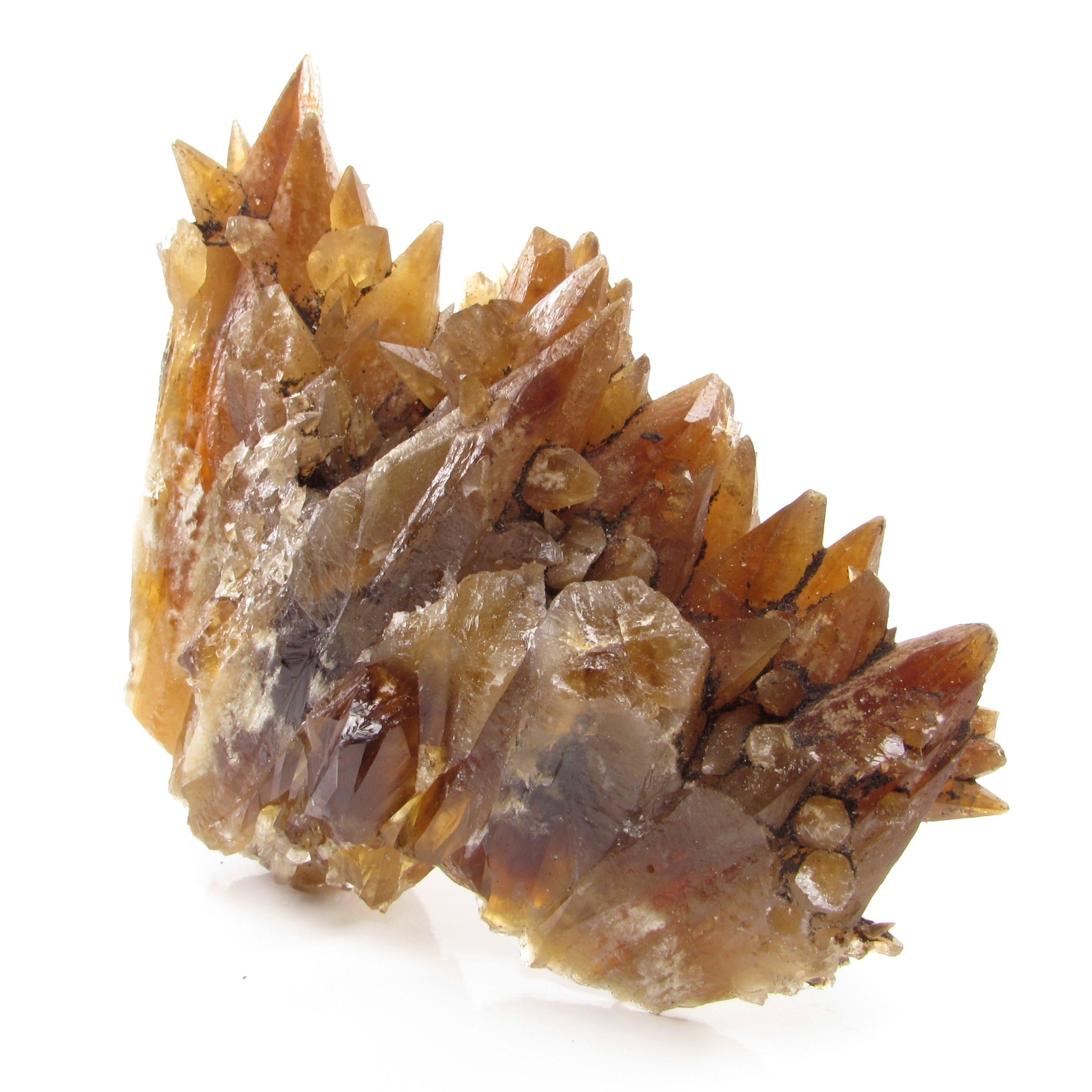 Amber Calcite