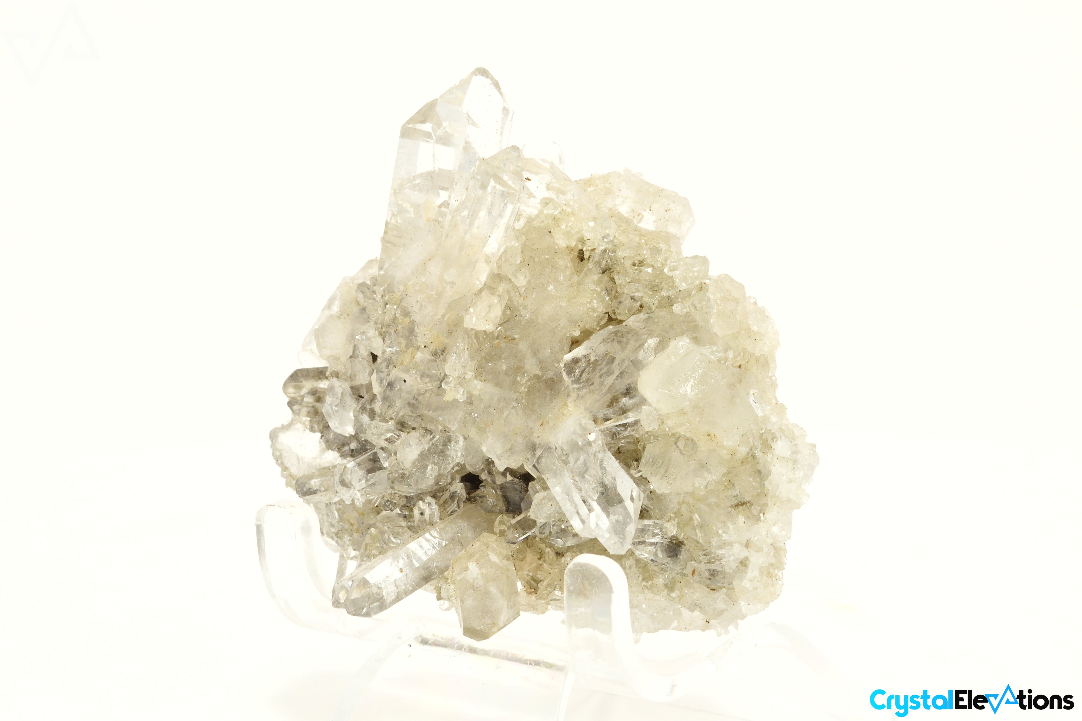 70g High Clarity Pristine Clear Quartz Cluster