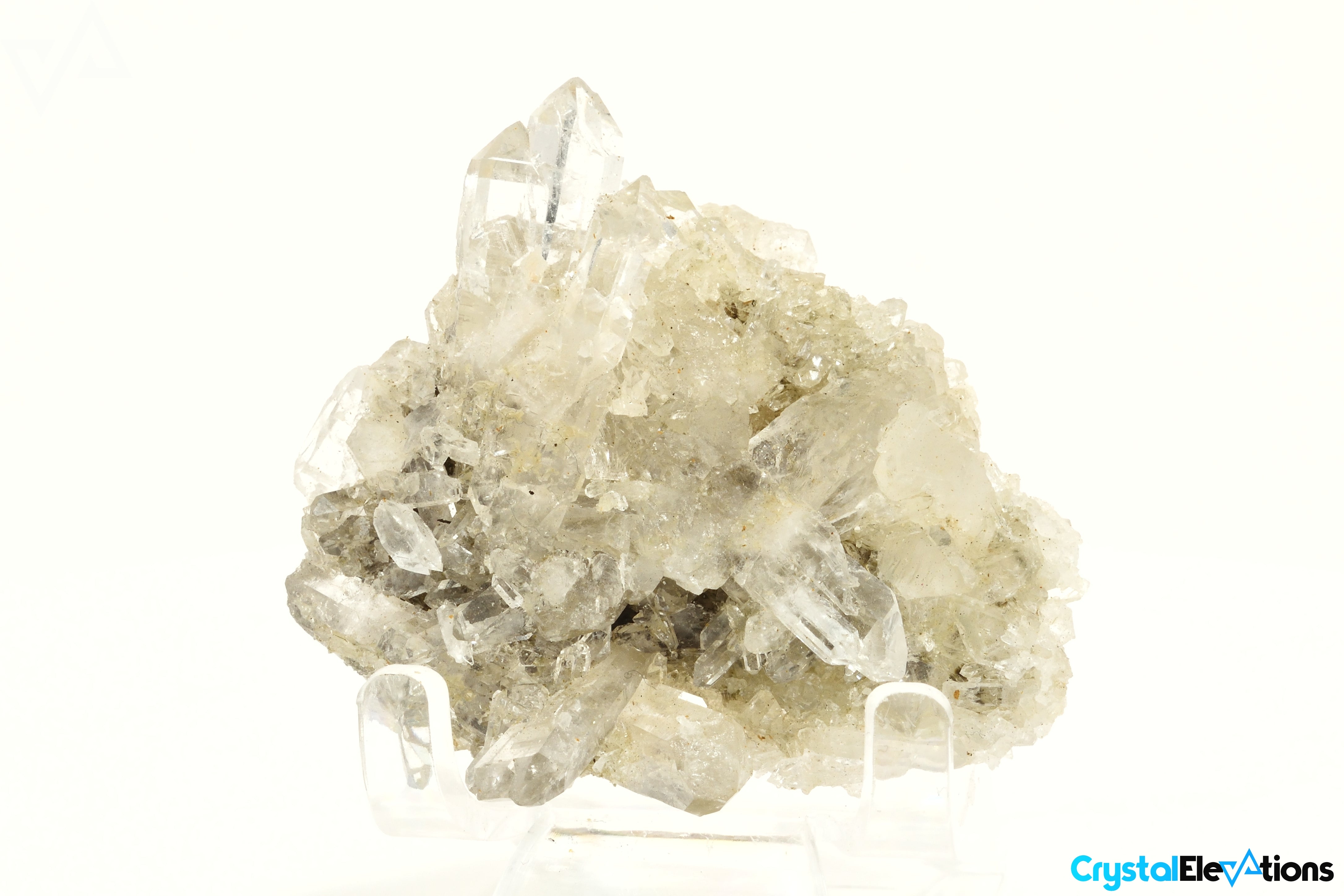 70g High Clarity Pristine Clear Quartz Cluster