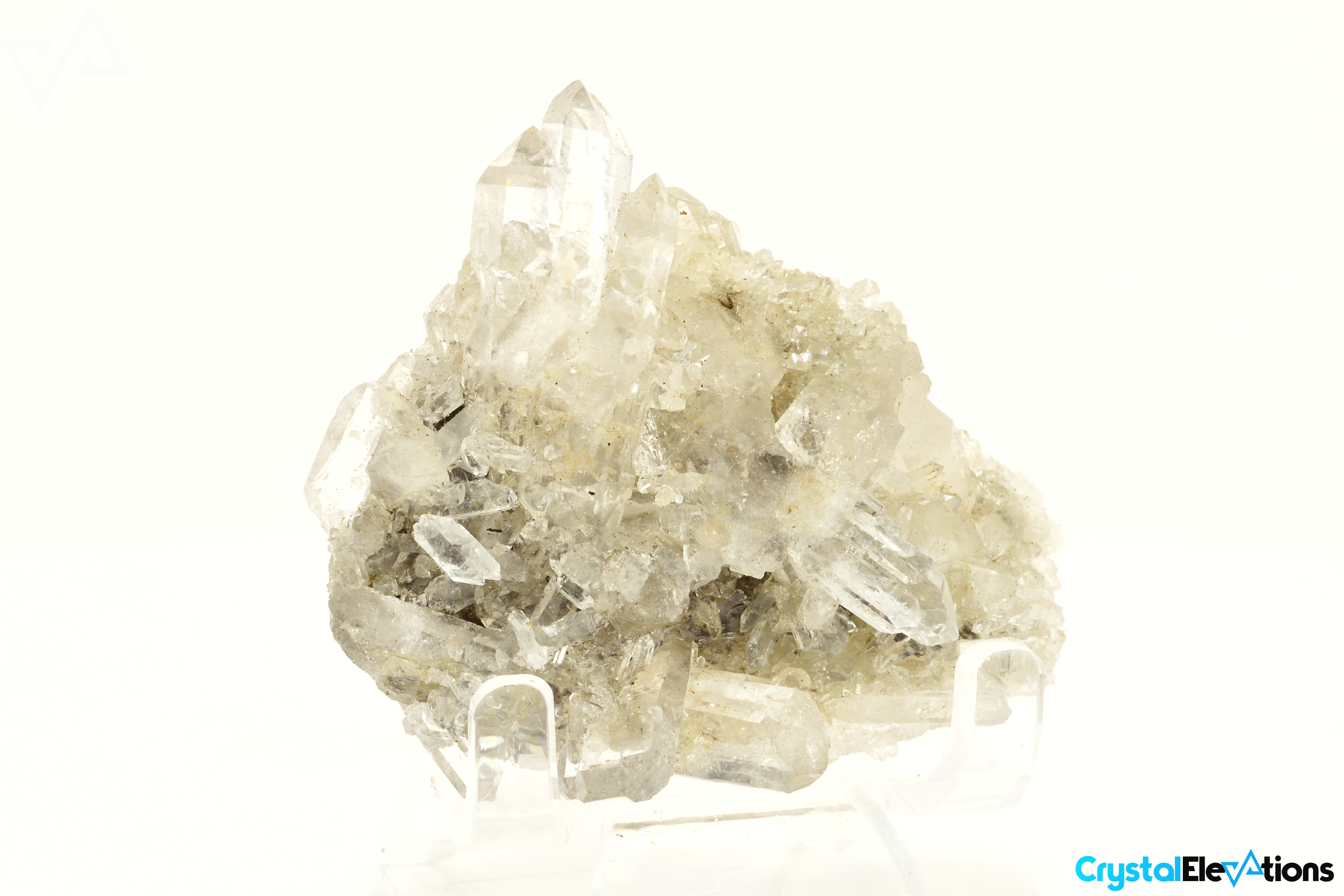 70g High Clarity Pristine Clear Quartz Cluster