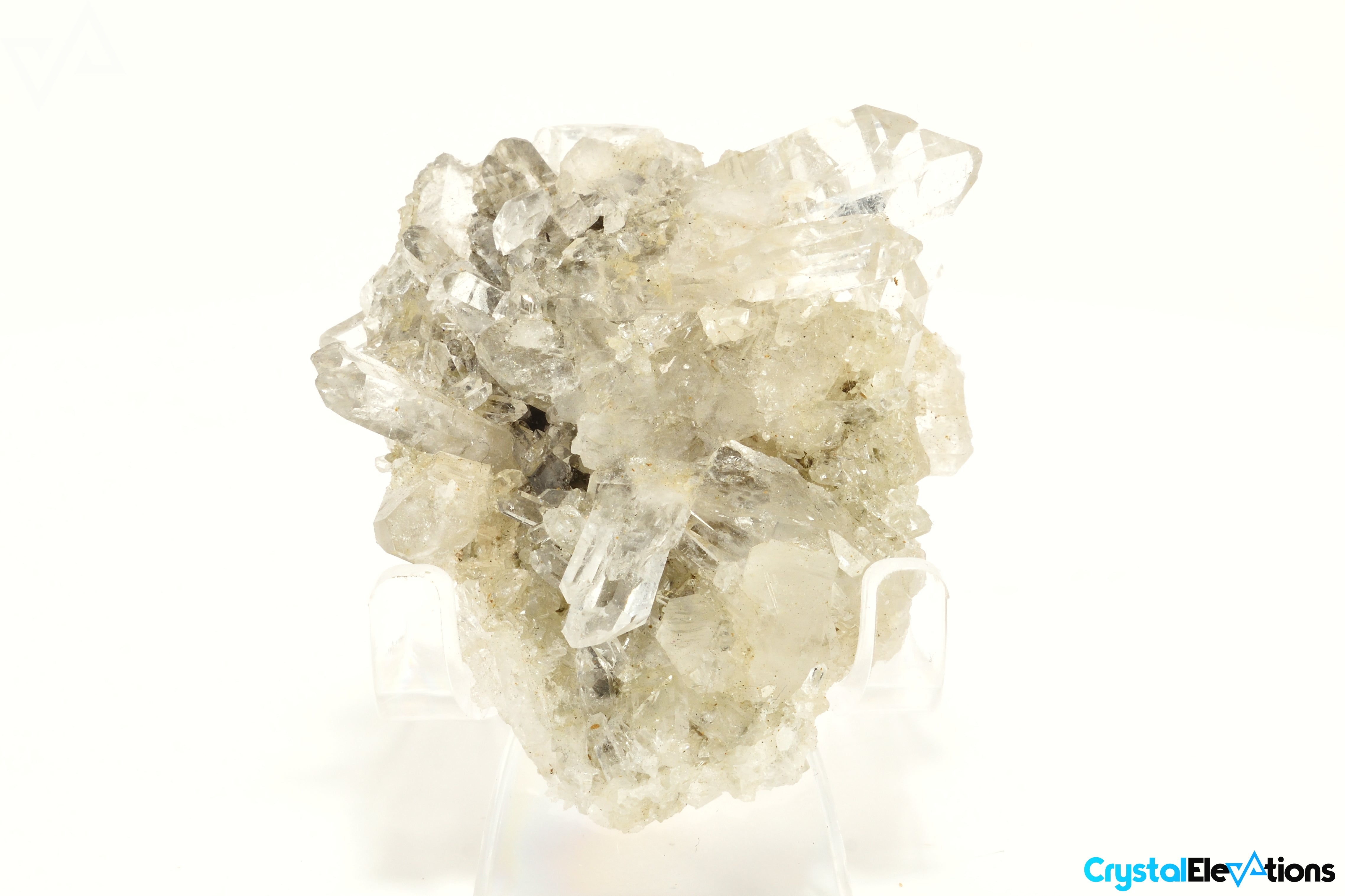 70g High Clarity Pristine Clear Quartz Cluster