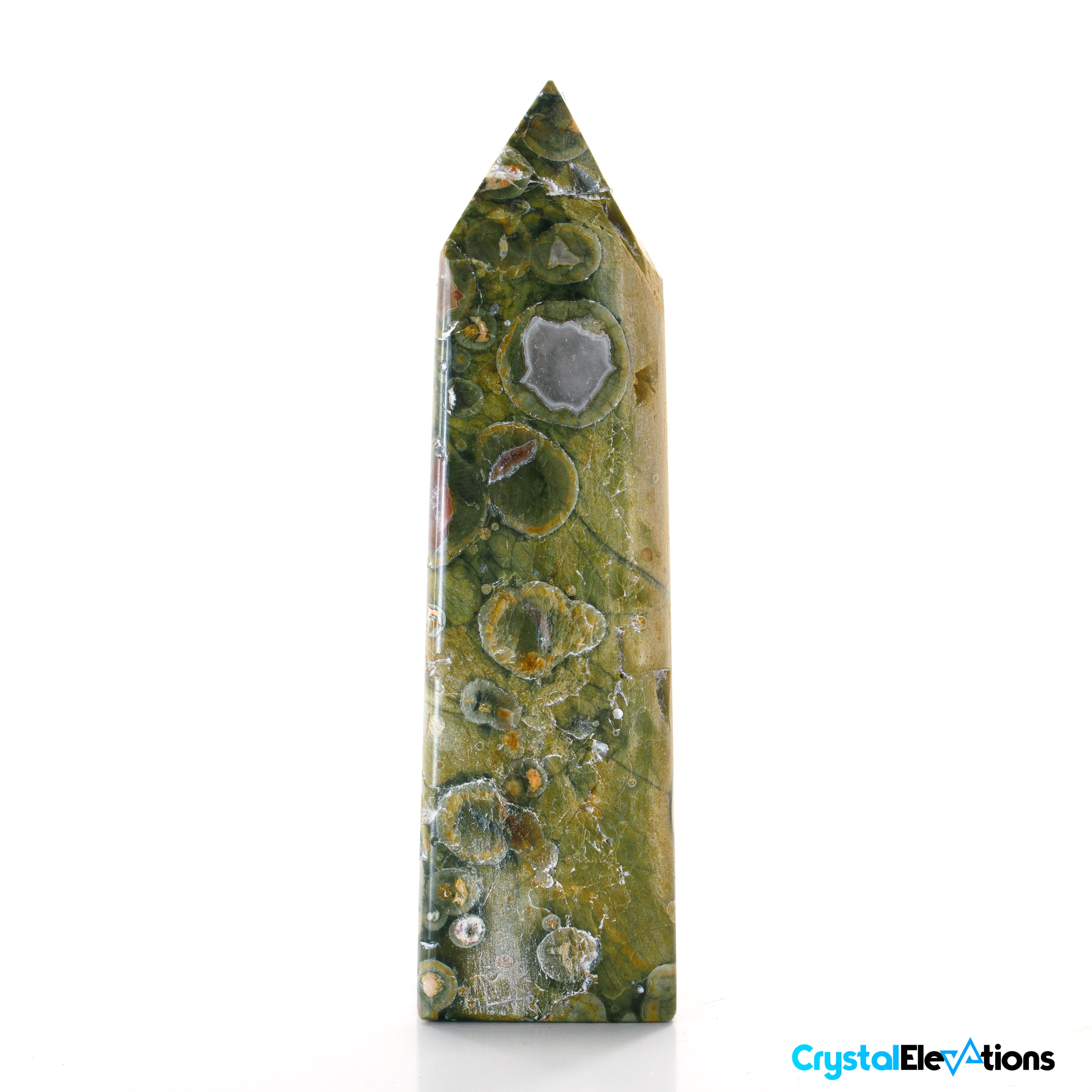 Bird Seed "Polar Jade" Pickle Poppy Jasper Quartz Tower Generator