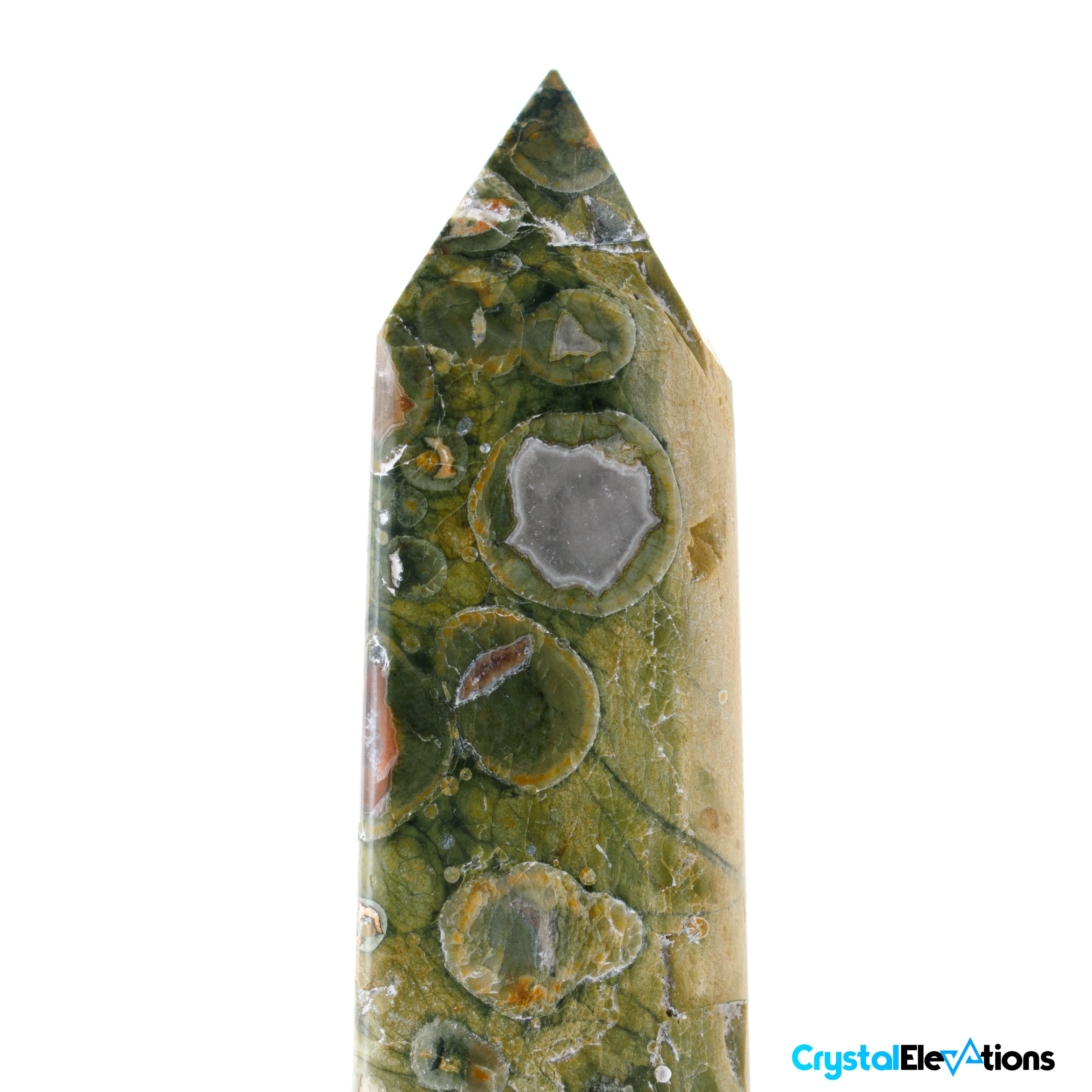 Bird Seed "Polar Jade" Pickle Poppy Jasper Quartz Tower Generator