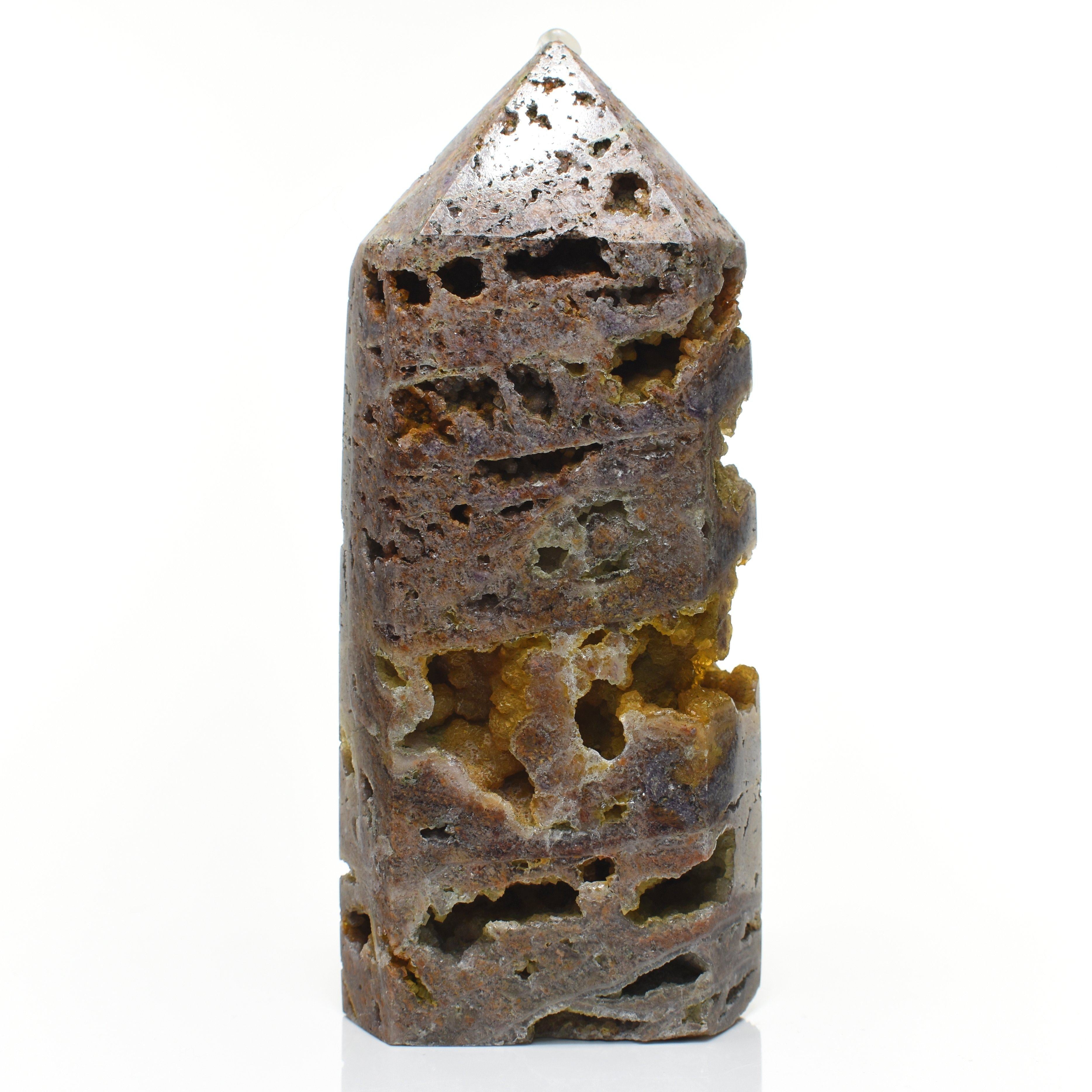 Cavernous Sphalerite Tower  - 5.3 in.