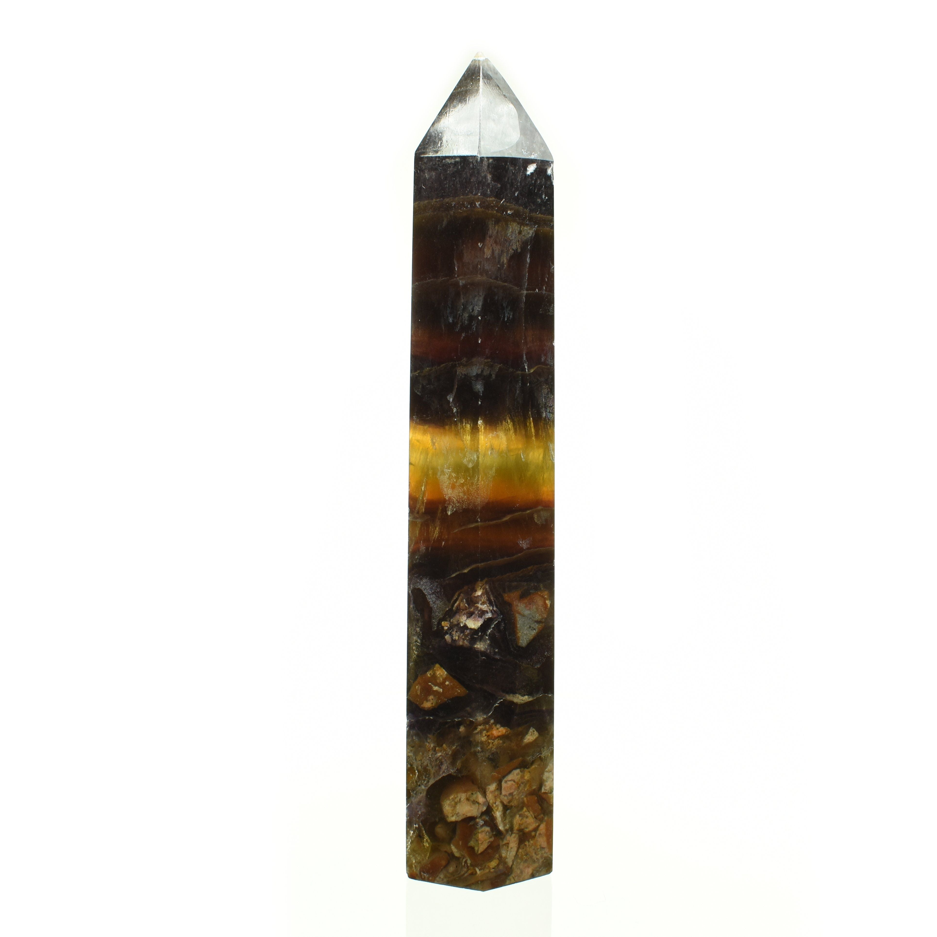 Yellow Fluorite Tower  - 6.5 in.