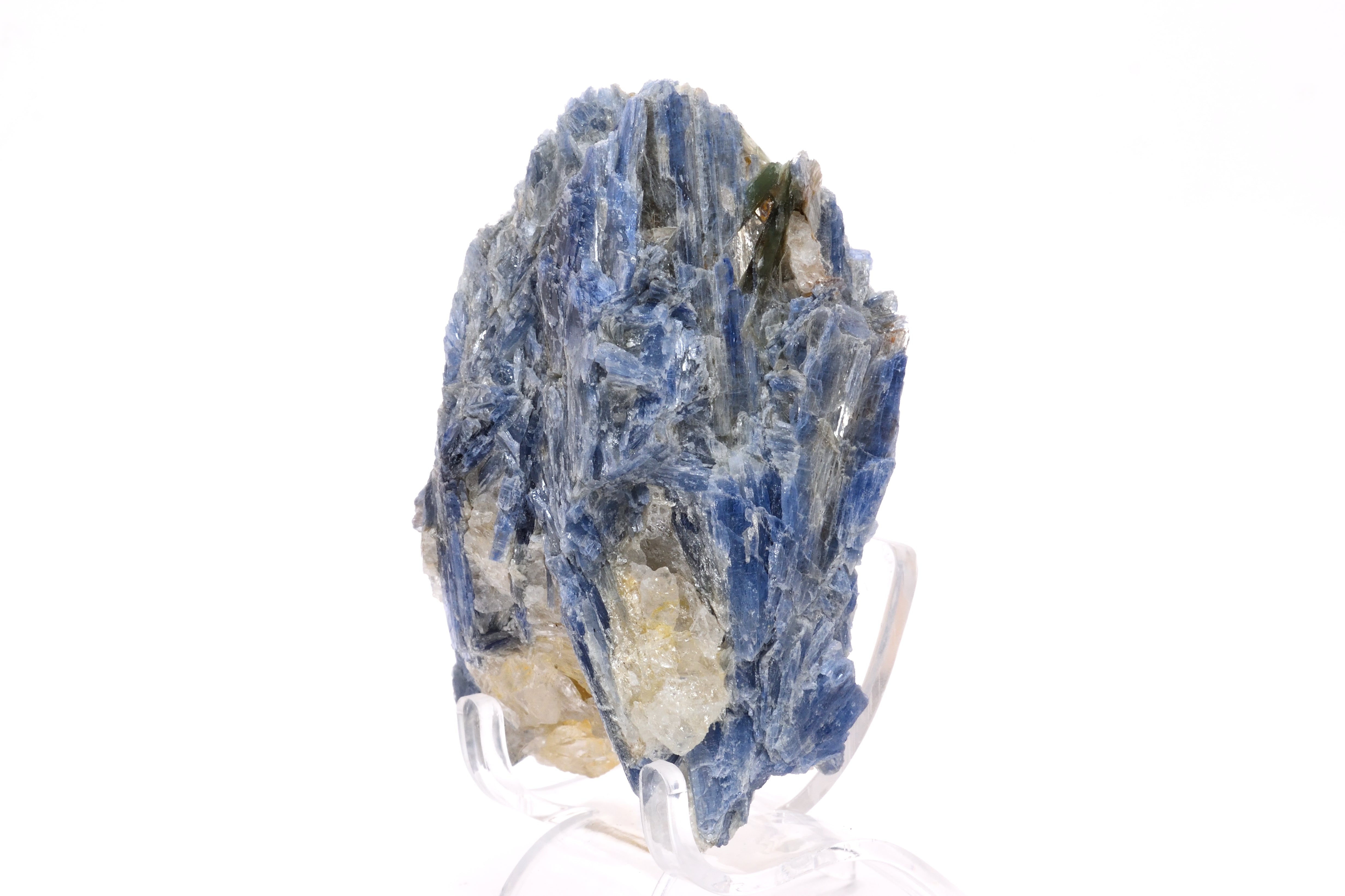 248.9g Raw Blue Kyanite & Quartz Beautiful Specimen 3.2 in.