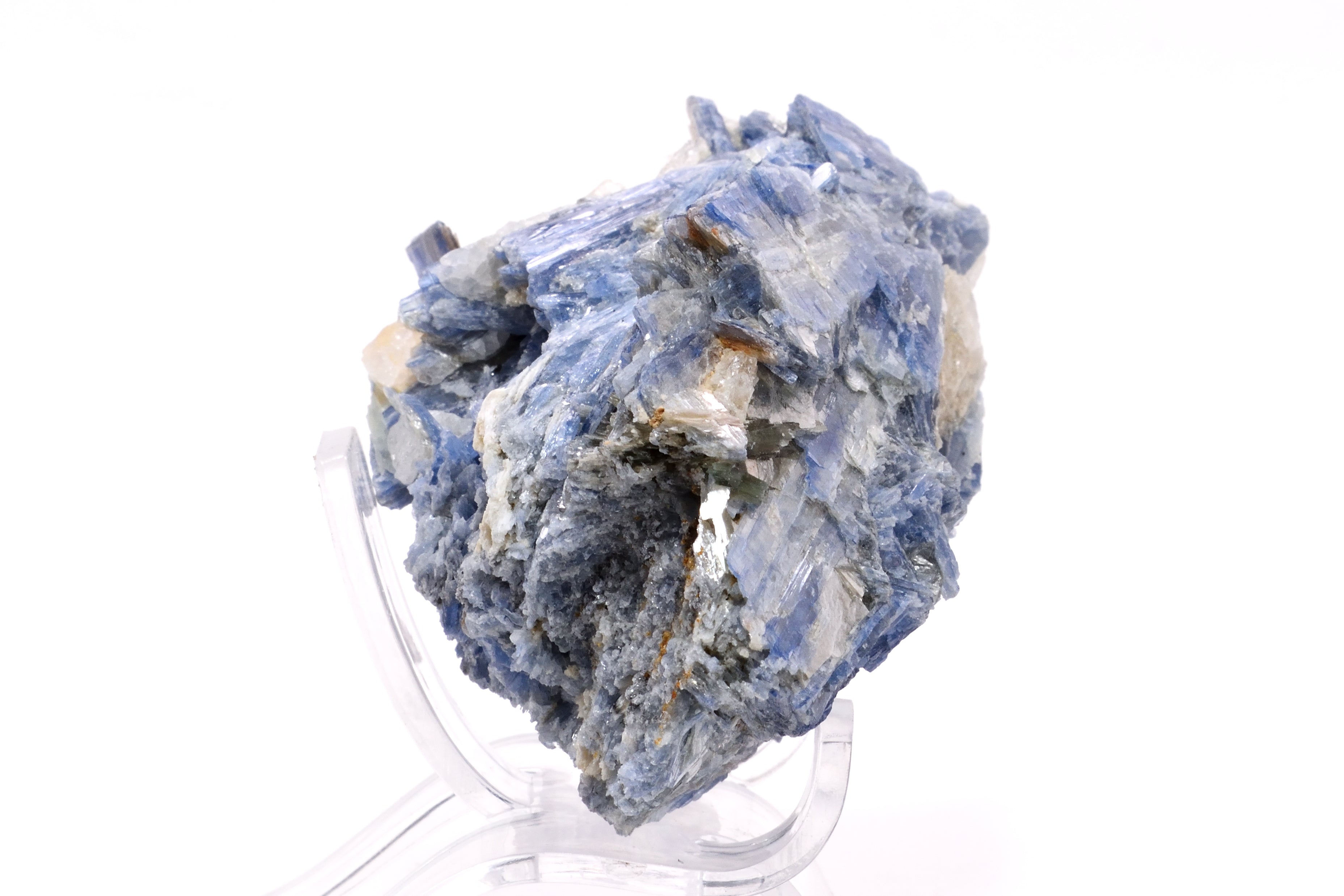 248.9g Raw Blue Kyanite & Quartz Beautiful Specimen 3.2 in.