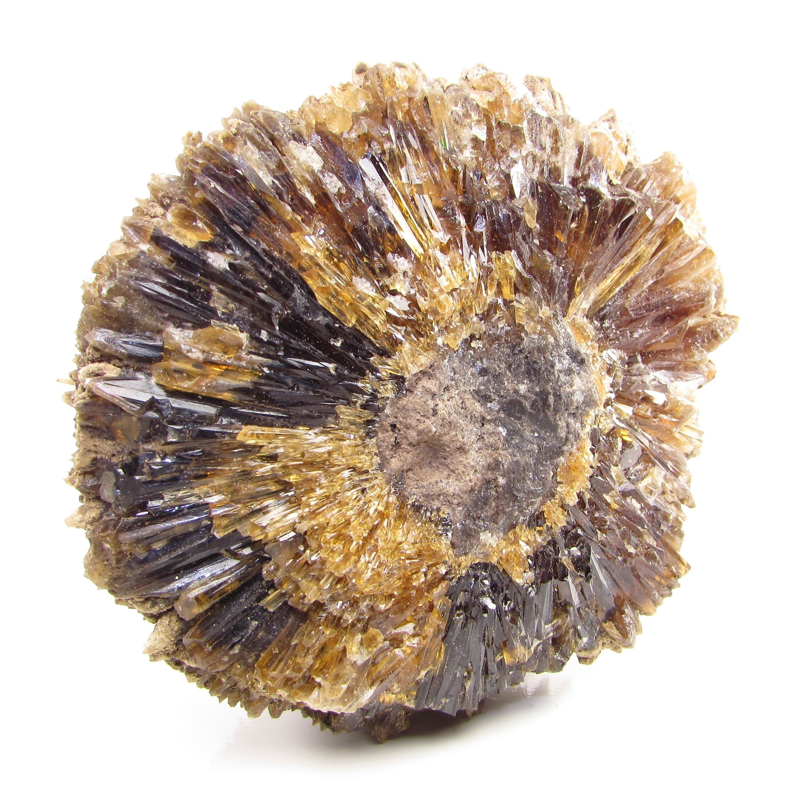 Amber Calcite