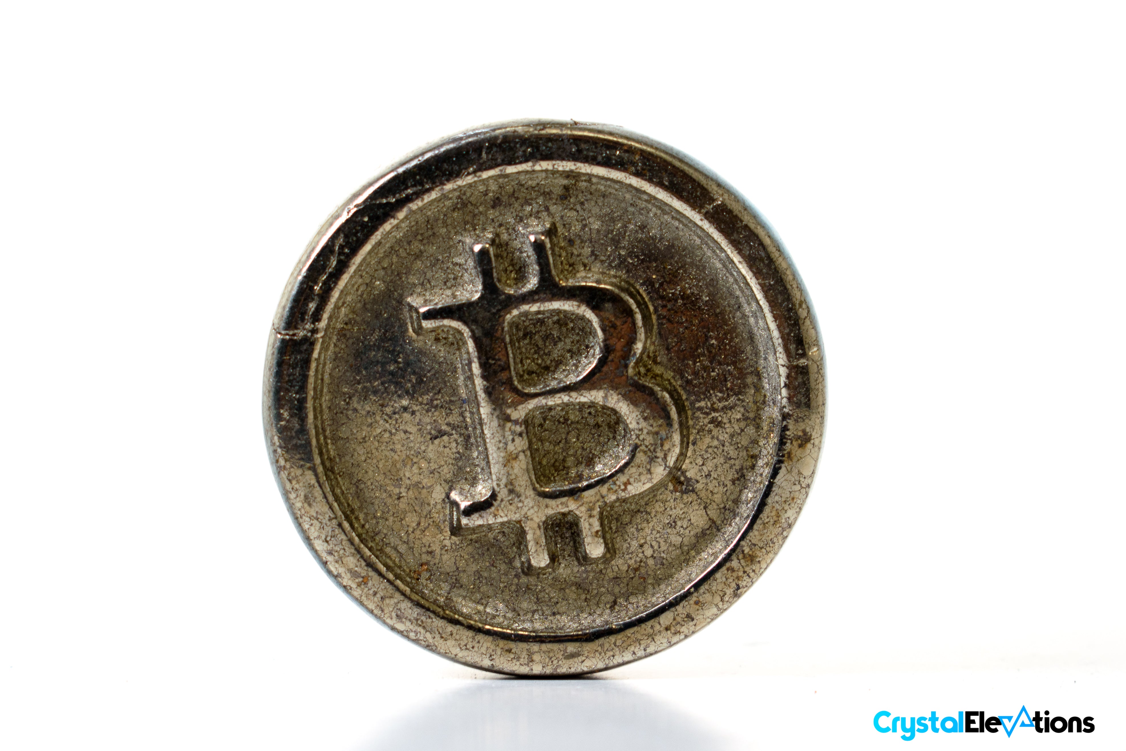 Pyrite Bitcoin Cryptocurrency Token Medallion Coin