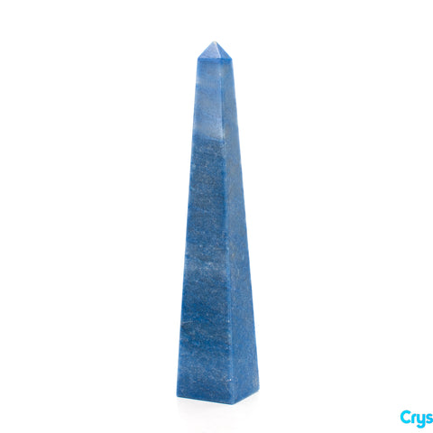 Large Dumortierite Semi-Precious Gemstone Obelisk 6.5 inch