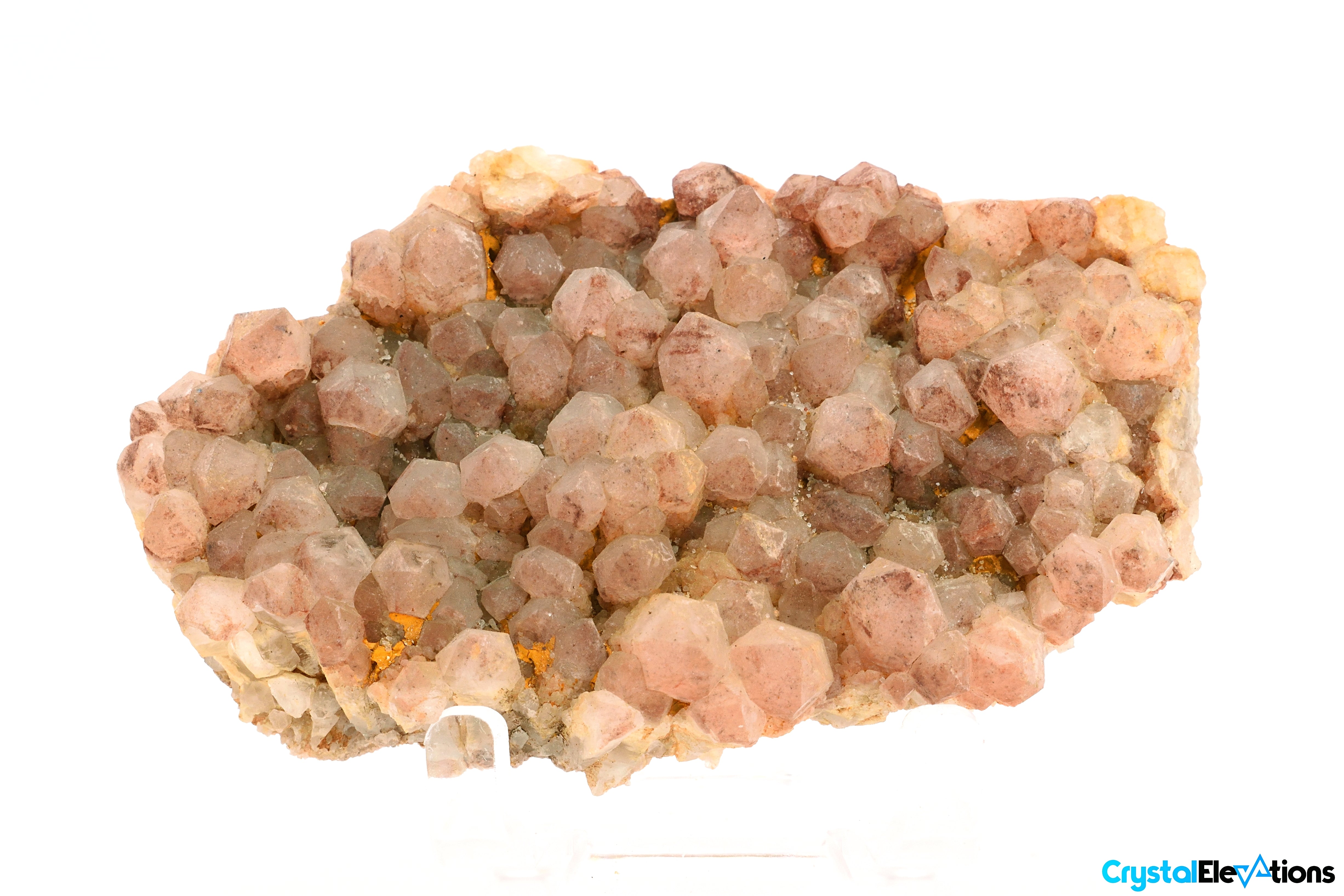 171.3g 100% Natural Salmon Quartz Cluster on Matrix