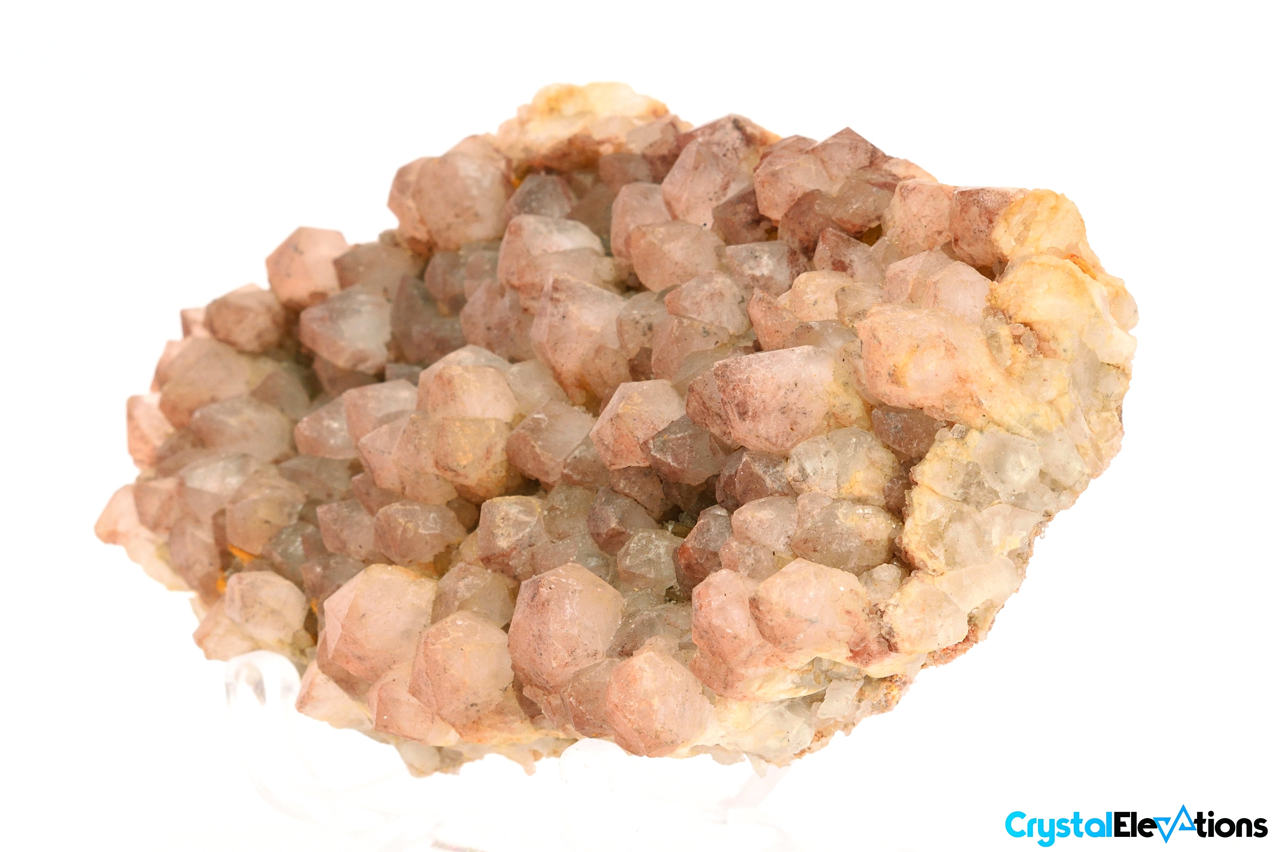 171.3g 100% Natural Salmon Quartz Cluster on Matrix